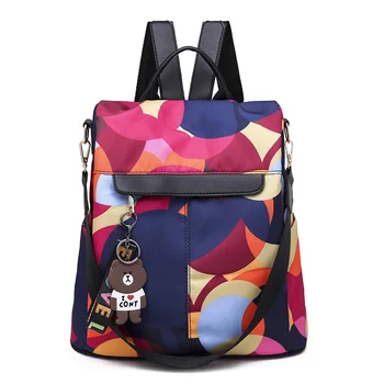 Backpack Women Oxford Multifuction Bagpack Casual Anti Theft Backpack for Teenager Girls Schoolbag 
Backpack Women Oxford Multifuction Bagpack Casual Anti Theft Backpack for Teenager Girls Schoolbag