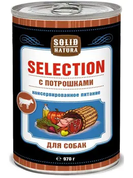 Solid Natura selection potroshki for dogs 0,97 kg * 8 PCs
Solid Natura selection potroshki for dogs 0,97 kg * 8 PCs