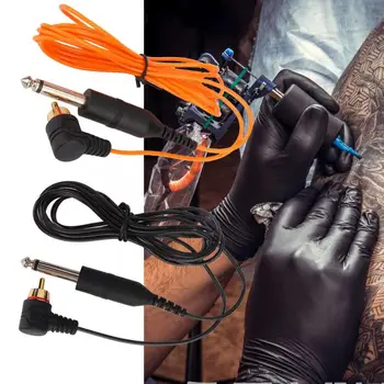 Tattoo Machine Clip Cord Ultra-fine Hook Line RCA Interface Wire Durable Right Angle Elbow Clip Cord Microblading Tattoo Supply
Tattoo Machine Clip Cord Ultra-fine Hook Line RCA Interface Wire Durable Right Angle Elbow Clip Cord Microblading Tattoo Supply