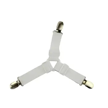 4Pcs/set Elastic Bed Sheet Grippers Belt Fastener Bed Sheet Clips Mattress Cover Blankets Holder Home Textiles Organize Gadgets
4Pcs/set Elastic Bed Sheet Grippers Belt Fastener Bed Sheet Clips Mattress Cover Blankets Holder Home Textiles Organize Gadgets