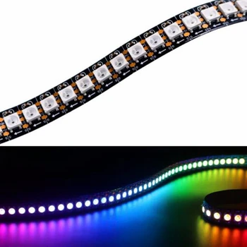 1m 2m 3m 4m 5m WS2812B WS2812 Led Strip,Individually Addressable Smart RGB Led Strip,Black/White PCB Waterproof IP30/65/67 DC5V
1m 2m 3m 4m 5m WS2812B WS2812 Led Strip,Individually Addressable Smart RGB Led Strip,Black/White PCB Waterproof IP30/65/67 DC5V