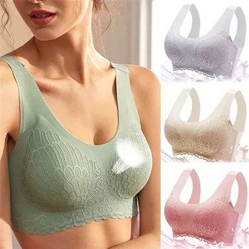 Seamless Bra Women Push Up Underwear Cooling Gathers Shock-proof Pad Female Intimate Fashion Soft Comfortable Bralette
Seamless Bra Women Push Up Underwear Cooling Gathers Shock-proof Pad Female Intimate Fashion Soft Comfortable Bralette