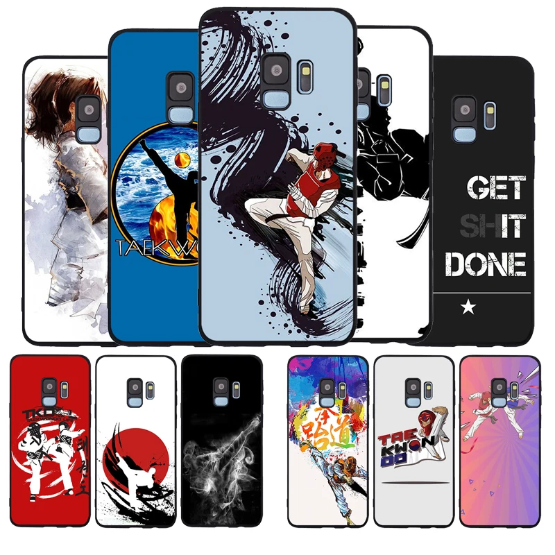 Babaite Kungfu таэквондо черный ТПУ силиконовый мягкий чехол для телефона Samsung Galaxy S20 S10