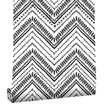 Waterproof PVC self-adhesive wallpaper Nordic style wave stripes for bedroom living room office kitchen wall papers home decor 
Waterproof PVC self-adhesive wallpaper Nordic style wave stripes for bedroom living room office kitchen wall papers home decor