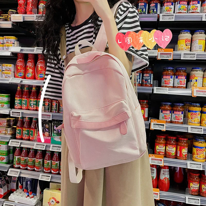 Japanese Retro Harajuku Literary Casual Girl Student Solid Color School Bag College Style Backpack Female
Japanese Retro Harajuku Literary Casual Girl Student Solid Color School Bag College Style Backpack Female