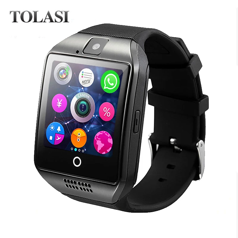 Q18 Smart Watch Support APP Download Sim TF SD Card Phone Call Push Message Camera Bluetooth Dial /Call For IOS Android Phone
Q18 Smart Watch Support APP Download Sim TF SD Card Phone Call Push Message Camera Bluetooth Dial /Call For IOS Android Phone