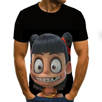2020 new 3D printing top short sleeve fashion cartoon t-shirt men's shirt hip hop casual men's and women's cartoon T-shirt 
2020 new 3D printing top short sleeve fashion cartoon t-shirt men's shirt hip hop casual men's and women's cartoon T-shirt