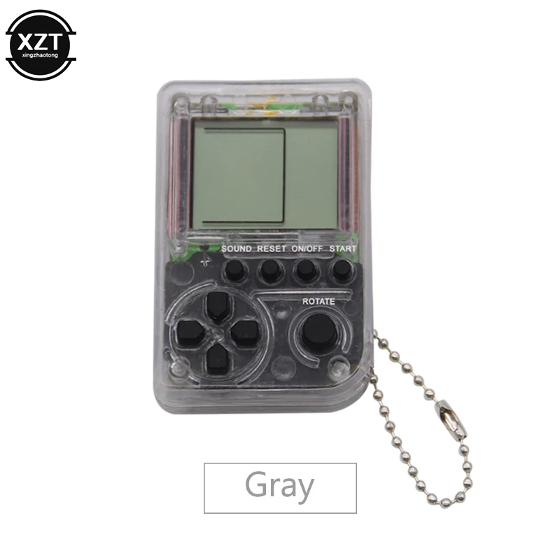 Mini Classic Game Machine Children's Handheld Retro Nostalgic Mini Game Console With Keychain Tetris Electronic Video Game Gifts Mini Classic Game Machine Children's Handheld Retro Nostalgic Mini Game Console With Keychain Tetris Electronic Video Game Gifts