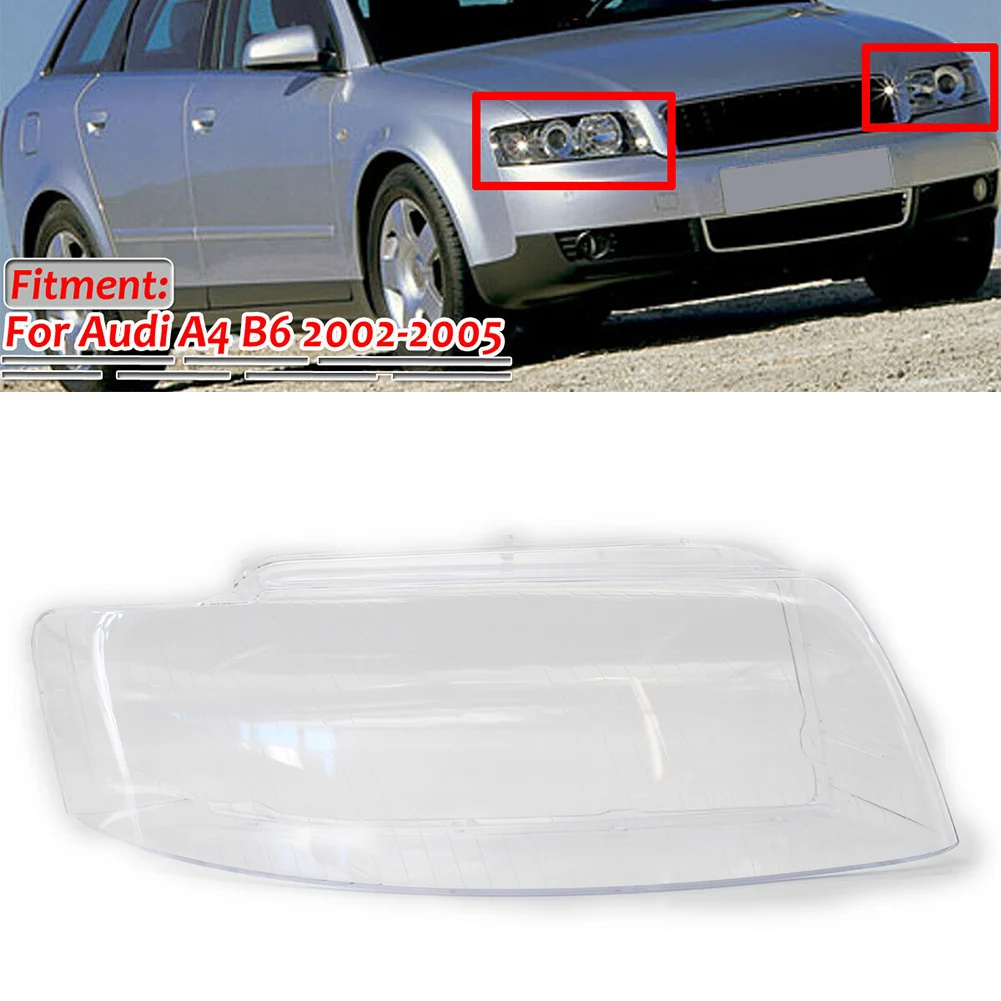 Right Side Car Headlight Headlamp Lens Cover Replacement For Audi A4 B6 2002 2003 2004 2005 ABS Plastic
Right Side Car Headlight Headlamp Lens Cover Replacement For Audi A4 B6 2002 2003 2004 2005 ABS Plastic