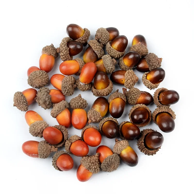 60pcs Lifelike Artificial Acorn For DIY Christmas Tree Decoration Mini Fake Foam Fruit and Vegetables Flower Scrapbooking Carft
60pcs Lifelike Artificial Acorn For DIY Christmas Tree Decoration Mini Fake Foam Fruit and Vegetables Flower Scrapbooking Carft