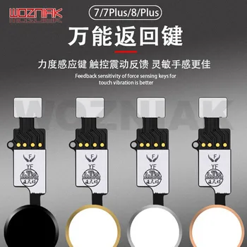 YF NEW Universal Home Button For iPhone 7 7 plus 8 8 plus Button flex cable Restore ordinary Button Replacement return functions
YF NEW Universal Home Button For iPhone 7 7 plus 8 8 plus Button flex cable Restore ordinary Button Replacement return functions
