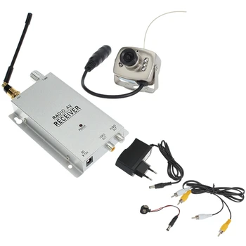 1.2G Wireless Camera Kit Radio AV Receiver with Power Supply Surveillance Home Security(EU Plug)
1.2G Wireless Camera Kit Radio AV Receiver with Power Supply Surveillance Home Security(EU Plug)