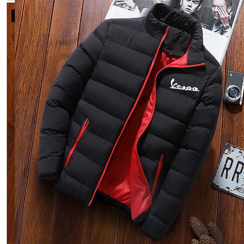 2020 New Winter Vespa printing Jackets Parka Men Brand Autumn Warm Solid Color Outwear Slim Fit Mens Cotton Padded Coats Male
2020 New Winter Vespa printing Jackets Parka Men Brand Autumn Warm Solid Color Outwear Slim Fit Mens Cotton Padded Coats Male