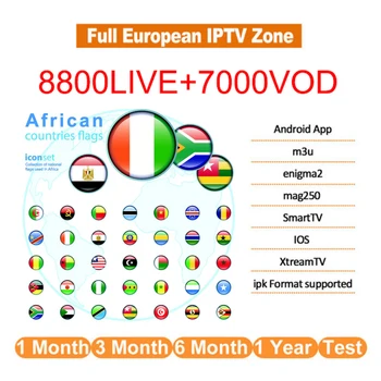 IPTV Subscription Namibia SouthAfrica Swaziland Lesotho Madagascan Comorin Mauritius For Smart TV Box PC Phone Enigma2 M3U Mag
IPTV Subscription Namibia SouthAfrica Swaziland Lesotho Madagascan Comorin Mauritius For Smart TV Box PC Phone Enigma2 M3U Mag