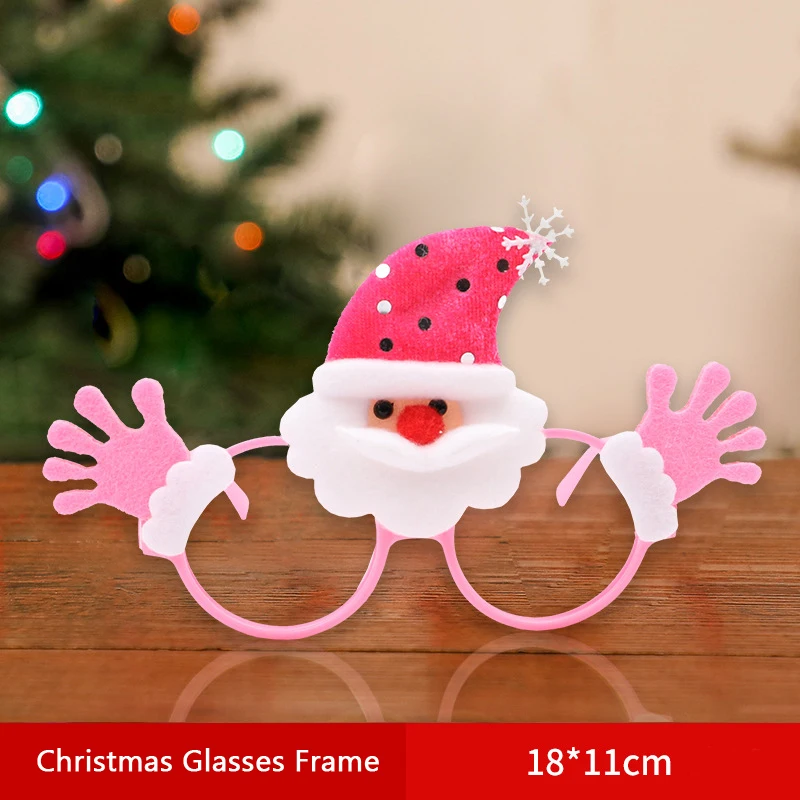 Gafas de brillo de Navidad Renos Santa o árbol de Navidad Fancy Dress descriptor de acceso
