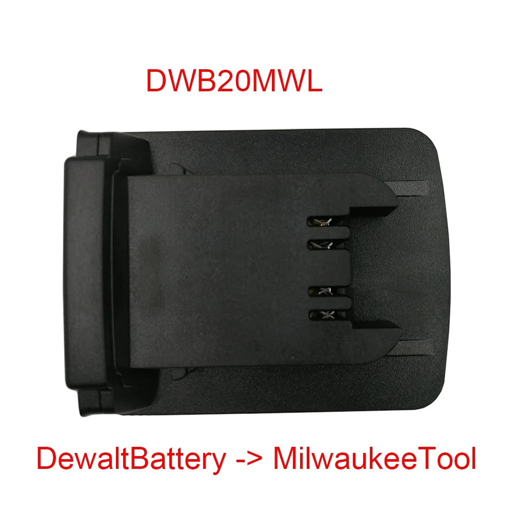 Power Tool Parts Adapter DWB20MWL Junctor Converter Use Dewalt 18V 20V max.60V Li-ion Battery For Milwaukee Replace M18 | Инструменты