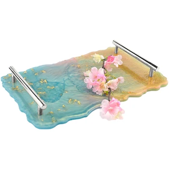 1 set Silicone Resin Tray Molds,Geode Agate Platter Molds Epoxy Resin Casting Molds for Making Faux Agate Tray,Serving Board
1 set Silicone Resin Tray Molds,Geode Agate Platter Molds Epoxy Resin Casting Molds for Making Faux Agate Tray,Serving Board
