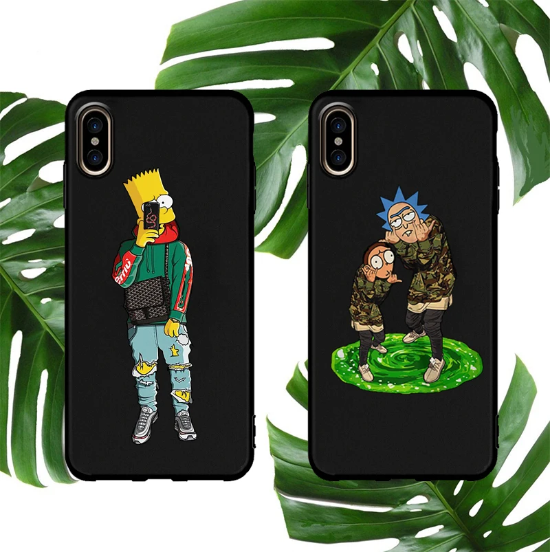 Soft Case For Iphone 11 Pro Xs Max X Xr 8 7 6 6s Plus Silicone Phone Cover Rick And Morty Cute Cartoon Boy Fashion Coque Fundas
Soft Case For Iphone 11 Pro Xs Max X Xr 8 7 6 6s Plus Silicone Phone Cover Rick And Morty Cute Cartoon Boy Fashion Coque Fundas