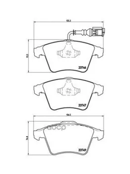 Brake disc pads front. VW Multivan V (7hm 7hn 7HF 7ef 7em 7EN) 04/03-08/15/VW mu Brembo art. p85081
Brake disc pads front. VW Multivan V (7hm 7hn 7HF 7ef 7em 7EN) 04/03-08/15/VW mu Brembo art. p85081