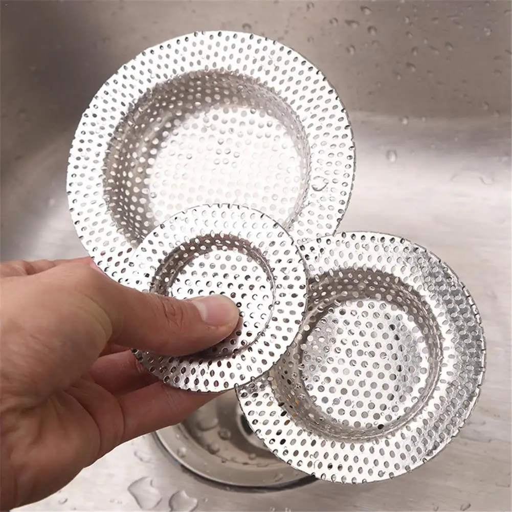 1/3pcs Kitchen Sink Strainer Drain Hole Filter Trap Sink Strainer Stainless Steel Bath Sink Drain Waste Kitchen Accessories 40P
1/3pcs Kitchen Sink Strainer Drain Hole Filter Trap Sink Strainer Stainless Steel Bath Sink Drain Waste Kitchen Accessories 40P