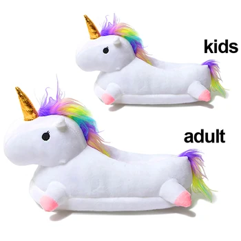 Winter Warm Kids Slippers Unicorn Plush Slippers Cartoon Cute Baby Cotton Home Unicornio Pantufa Shoes Boys Girls Slippers 28-42
Winter Warm Kids Slippers Unicorn Plush Slippers Cartoon Cute Baby Cotton Home Unicornio Pantufa Shoes Boys Girls Slippers 28-42