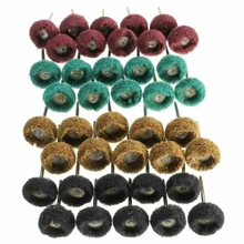 40pcs 1Inch 25mm Abrasive Buffing Nylon Polishing Wheels Derusting Surface Grinding Sanding Woods Metal Jewelry
40pcs 1Inch 25mm Abrasive Buffing Nylon Polishing Wheels Derusting Surface Grinding Sanding Woods Metal Jewelry