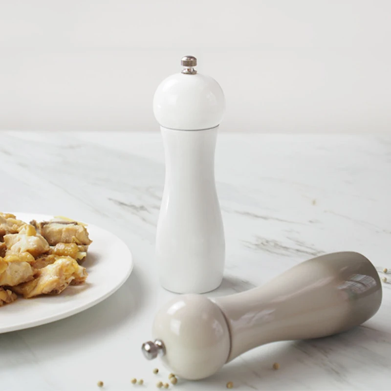 Kitchen Pepper Grinder 6inch Ceramic Hand Rotate Pepper Shakers Grinders Tools Salt Pepper Seasoning Kitchen Accessories Gadgets
Kitchen Pepper Grinder 6inch Ceramic Hand Rotate Pepper Shakers Grinders Tools Salt Pepper Seasoning Kitchen Accessories Gadgets