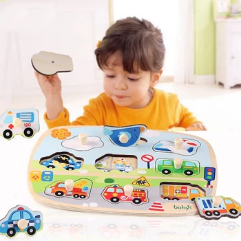 Wooden Hand Grab Puzzle Kids Learning Cognition Jigsaw Children Educational Toys Color & Shape Urban Transport Farm Animals
Wooden Hand Grab Puzzle Kids Learning Cognition Jigsaw Children Educational Toys Color & Shape Urban Transport Farm Animals