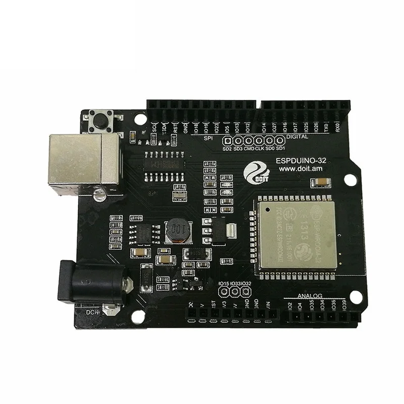 Espdduino-32 ESP32 Serial WiFi Bluetooth Ethernet Internet of Things Wireless Graphics Transceiver Control Board
Espdduino-32 ESP32 Serial WiFi Bluetooth Ethernet Internet of Things Wireless Graphics Transceiver Control Board