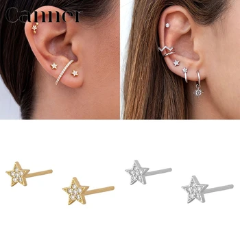 S925 Sterling Silver Stud Earrings AAAAA Zircon Luxury Pentagram Star Earrings For Women Fine Jewelry pendientes W3
S925 Sterling Silver Stud Earrings AAAAA Zircon Luxury Pentagram Star Earrings For Women Fine Jewelry pendientes W3