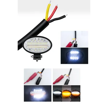 5-inch 48LED Work Light Strobe Flash Off-Road Tractor Driving Fog Lamp 150W Durable And Practical
5-inch 48LED Work Light Strobe Flash Off-Road Tractor Driving Fog Lamp 150W Durable And Practical
