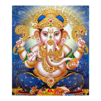 Elephant head God Ganesha Diamond Painting Religion Portrait Round Full Drill 5D Nouveaute DIY Mosaic Embroidery Cross Stitch
Elephant head God Ganesha Diamond Painting Religion Portrait Round Full Drill 5D Nouveaute DIY Mosaic Embroidery Cross Stitch