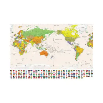 150x225cm Non-woven Detailed Map Of Major Cities in Each Country Physical Map Of The World With National Flag
150x225cm Non-woven Detailed Map Of Major Cities in Each Country Physical Map Of The World With National Flag