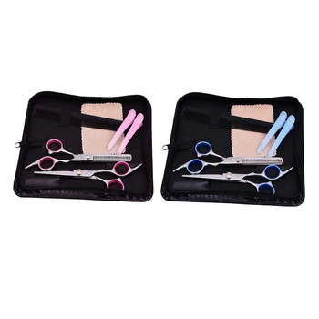 Salon Hair Cutting Thinning Scissors Barber Shears Hairdressing Kit with Case Salon Hair Scissors with Hair Comb
Salon Hair Cutting Thinning Scissors Barber Shears Hairdressing Kit with Case Salon Hair Scissors with Hair Comb