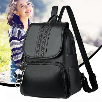 2020 Backpack Women's Trendy Soft Leather Fashion Leisure Large Capacity Mommy Travel Backpack
2020 Backpack Women's Trendy Soft Leather Fashion Leisure Large Capacity Mommy Travel Backpack