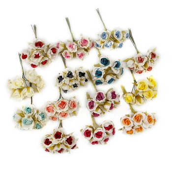 6pcs 2.53cm Silk Handmade Rose Artificial Flowers For Wedding Party Home Decoration DIY Marriage Rosa Corsage Garland Supplies
6pcs 2.53cm Silk Handmade Rose Artificial Flowers For Wedding Party Home Decoration DIY Marriage Rosa Corsage Garland Supplies