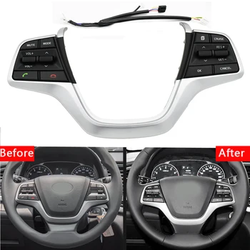 For H yundai Elantra 1.6l Car Bluetooth Button Control Volume channel Phone Cruise Control Steering Wheel Buttons Switch
For H yundai Elantra 1.6l Car Bluetooth Button Control Volume channel Phone Cruise Control Steering Wheel Buttons Switch