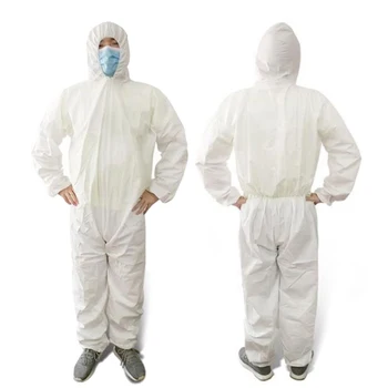 Disposable Anti-fog Non-Woven Siamese Isolation Protective Clothing With Hat Indoor Protection Coverall For Men Women Household
Disposable Anti-fog Non-Woven Siamese Isolation Protective Clothing With Hat Indoor Protection Coverall For Men Women Household