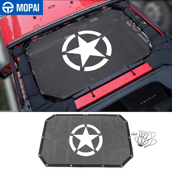 MOPAI 2 Door Car Front Roof Mesh Bikini Top Sunshade Cover UV Sun Shade Mesh Accessories for Jeep Wrangler JK 2007-2017 
MOPAI 2 Door Car Front Roof Mesh Bikini Top Sunshade Cover UV Sun Shade Mesh Accessories for Jeep Wrangler JK 2007-2017