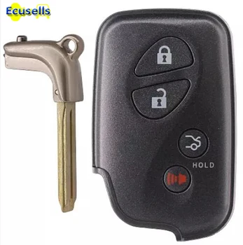 Smart Card 3+1/4 buttons remote key ASK314.3Mhz ID71-0140 for Lexus US ES350 IS250 IS350 GS300-600H 2007-2009
Smart Card 3+1/4 buttons remote key ASK314.3Mhz ID71-0140 for Lexus US ES350 IS250 IS350 GS300-600H 2007-2009