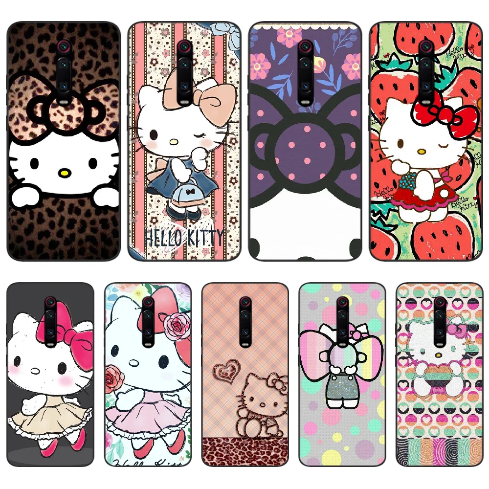 OFFeier Cartoon cute hello kitty Black Soft Shell Phone Case Capa For Redmi K20 Note4 4X 5 5A 6 6PRO 7 8 8PRO Cover
OFFeier Cartoon cute hello kitty Black Soft Shell Phone Case Capa For Redmi K20 Note4 4X 5 5A 6 6PRO 7 8 8PRO Cover