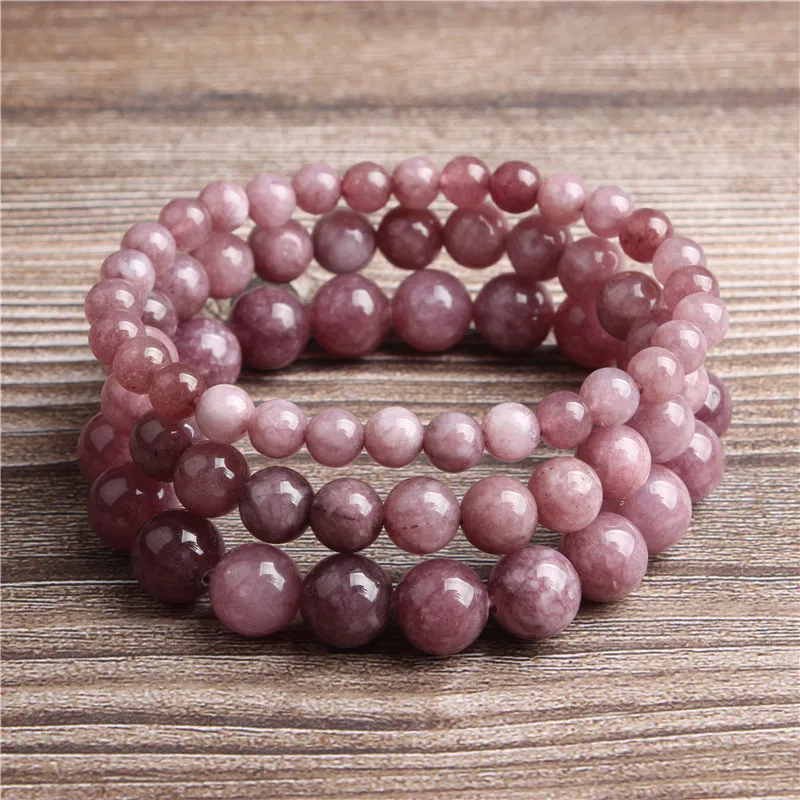 Linxiang Natural 6/8/10mm purple mica crystal bracelet for men and women fashion energy Charm Bracelet Jewelry Gift
Linxiang Natural 6/8/10mm purple mica crystal bracelet for men and women fashion energy Charm Bracelet Jewelry Gift