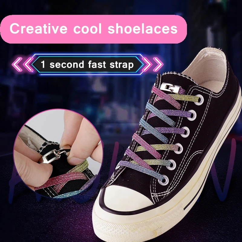 1Pair Elastic Locking Shoelaces Cross buckle Candy Flats No Tie Shoelace Quick Sneakers Locking Shoe laces Kids Adult Shoelaces
1Pair Elastic Locking Shoelaces Cross buckle Candy Flats No Tie Shoelace Quick Sneakers Locking Shoe laces Kids Adult Shoelaces