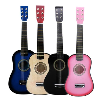 Solid Wood 23inch Acoustic Folk Guitar Mini Stringed Instrument for Beginners Children Students
Solid Wood 23inch Acoustic Folk Guitar Mini Stringed Instrument for Beginners Children Students