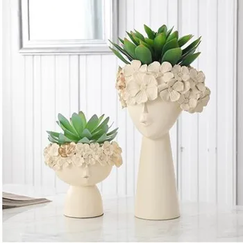 CREATIVE HEAD VASE, HEAD CRAFTS, HOME OFFICE DESKTOP DECORATIONS, WEDDING BIRTHDAY GIFTS, CHRISTMAS DECORATIONS
CREATIVE HEAD VASE, HEAD CRAFTS, HOME OFFICE DESKTOP DECORATIONS, WEDDING BIRTHDAY GIFTS, CHRISTMAS DECORATIONS