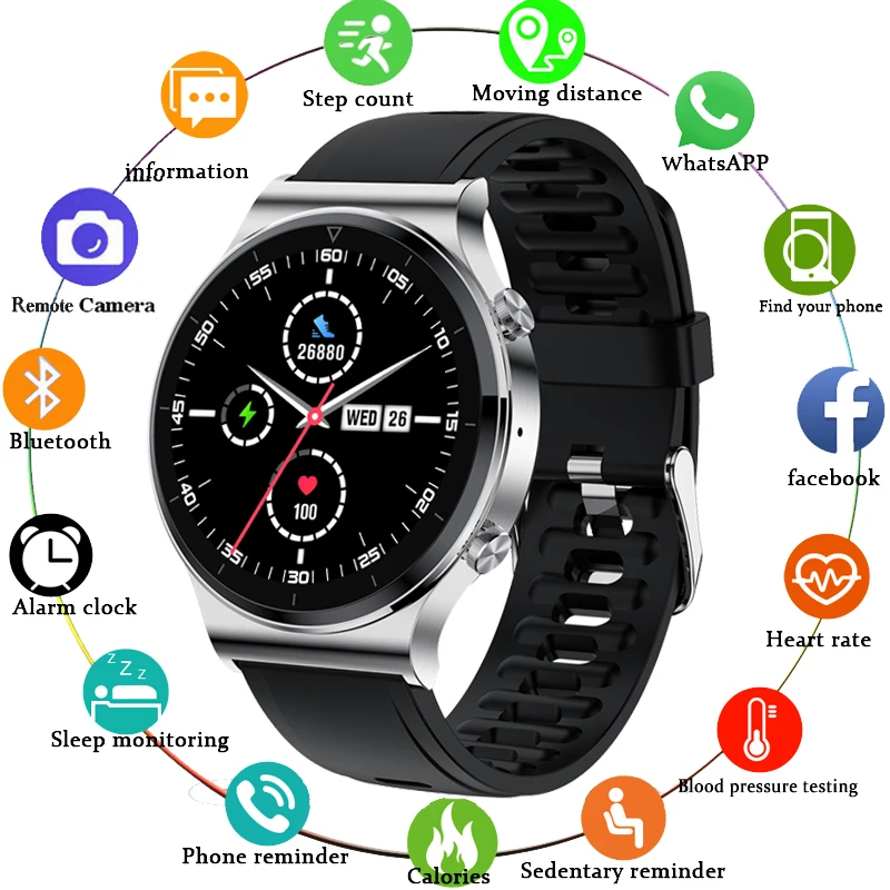 LIGE Bluetooth Phone Smart Watch Mens Heart Rate Blood Pressure Multifunctional Sports Watches IP68 Waterproof smartwatch men
LIGE Bluetooth Phone Smart Watch Mens Heart Rate Blood Pressure Multifunctional Sports Watches IP68 Waterproof smartwatch men