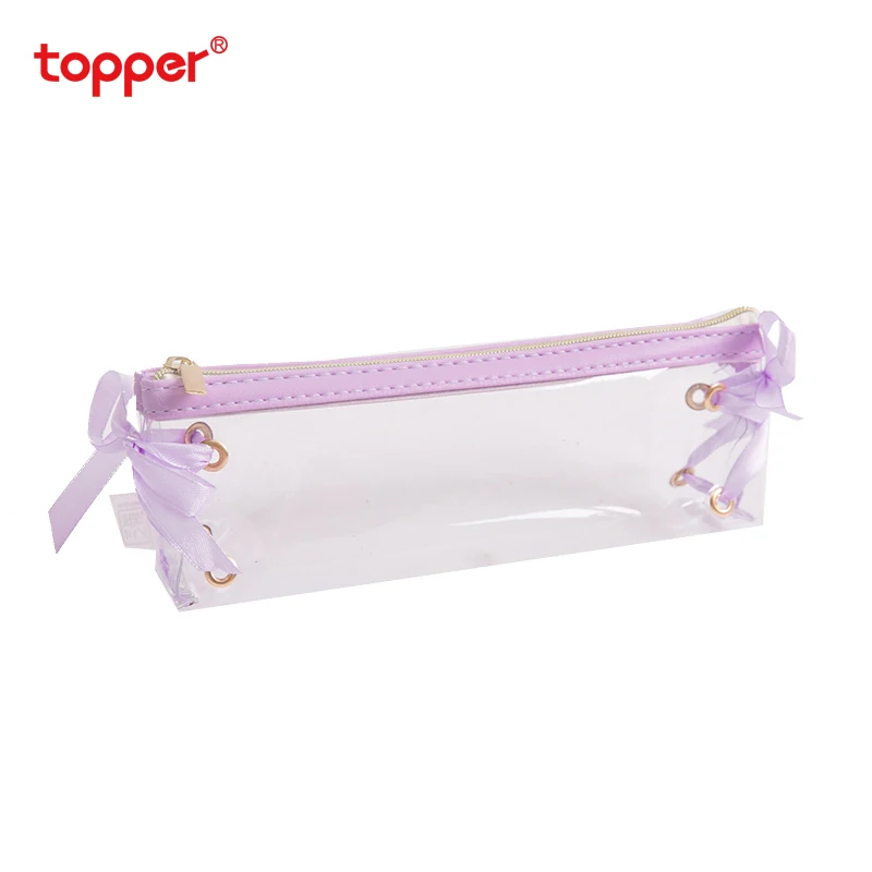 Kawaii Pencil Case Transparent Waterproof Large Capacity Simple Student Stationery Box Storage Bag Students Stationery Supplies 
Kawaii Pencil Case Transparent Waterproof Large Capacity Simple Student Stationery Box Storage Bag Students Stationery Supplies