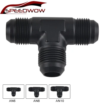 SPEEDWOW AN6 AN8 AN10 Oil Fuel Hose Fitting Adapter Oil Line Hose End Fitting Reusable T Pipe Connector Car Connector
SPEEDWOW AN6 AN8 AN10 Oil Fuel Hose Fitting Adapter Oil Line Hose End Fitting Reusable T Pipe Connector Car Connector