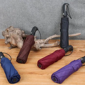 Men Umbrella Automatic 3 Folding Umbrella Rain Women Windproof Travel Business Men Frame 12k Big Umbrella Outdoor ##7
Men Umbrella Automatic 3 Folding Umbrella Rain Women Windproof Travel Business Men Frame 12k Big Umbrella Outdoor ##7