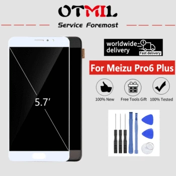 Super Practical 5.7" Display For MEIZU Pro 6 Plus AMOLED LCD Display Touch Screen Digitizer with Frame For MEIZU Pro6 Plus LCD
Super Practical 5.7" Display For MEIZU Pro 6 Plus AMOLED LCD Display Touch Screen Digitizer with Frame For MEIZU Pro6 Plus LCD